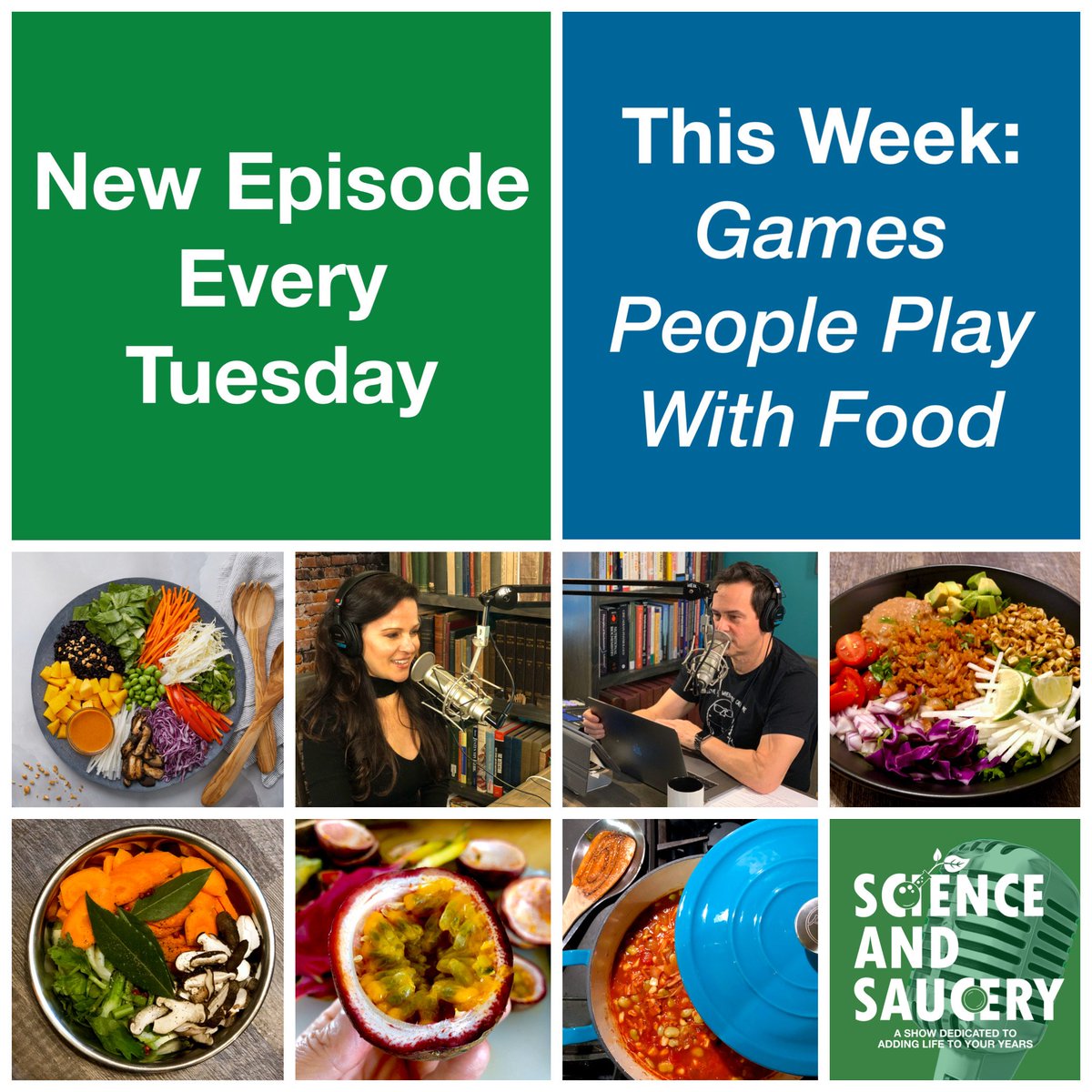 PlantDietitian's tweet photo. On this week's episode of #ScienceandSaucery, we dig into those crazy food rules that seem to creep into our lives and we laugh together at those games we all play with food. 

What does it take to succeed?

https://t.co/sTZsaf3tTj @iTunes https://t.co/UJwKkXEFcR