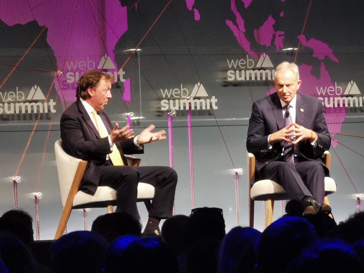 "I feel so sorry for your country."

What the president of one of Africa's poorest countries told Tony Blair in the aftermath of #Brexit.

Blair adds: "Brexit zaps political energy... In the UK, we're arguing about Brexit and nothing but Brexit."

<a href="/WebSummit/">Web Summit</a>
#WebSummit