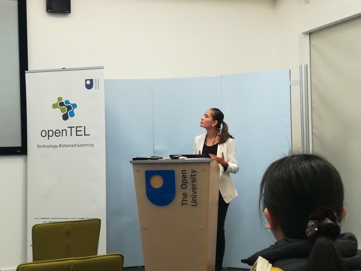 VickyMurphyOU's tweet photo. @IrinaRets shows the value of diagrams for complex #mixedmethods research #showTEL2019 #openTEL https://t.co/IVWi6ugEkH