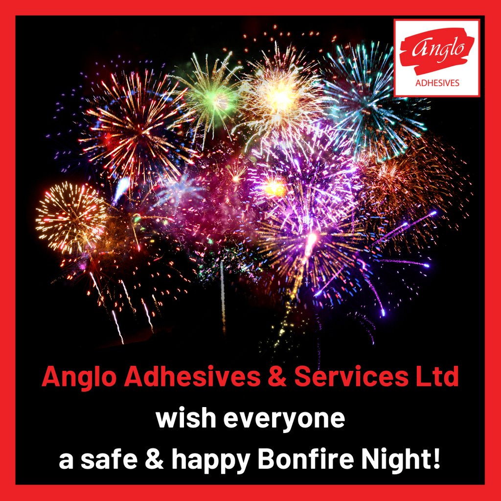 Stay safe boys &amp; girls! 🎆🎆🎆

#anglohq #adhesives #fireworks #bonfirenight #rememberremember #safetyfirst #healthandsafety #imstickingwithyoucauseimmadeoutofglue