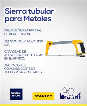 METALARTE's tweet photo. Sierra Tubular #Stanley Disponible en nuestra sede #Maracaibo 
.
.
.
.
.
#herramientas #calidad #seguridad #metalarte #valencia #venezuela https://t.co/dqpUL8bwR3