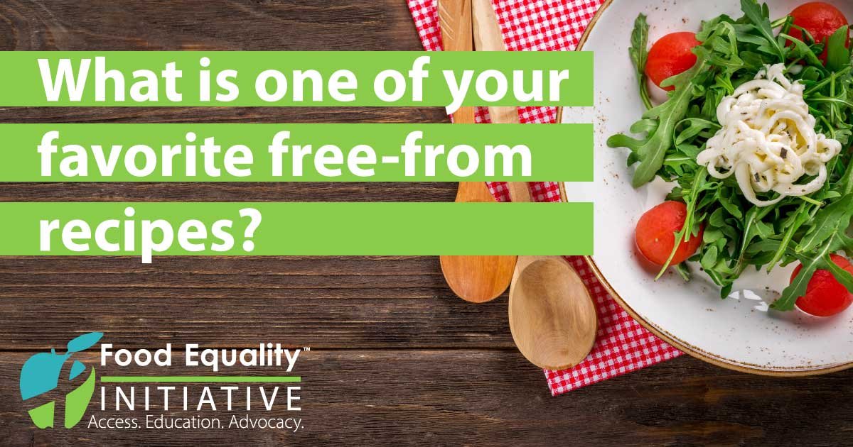 FoodEquality's tweet photo. Share below one of your favorite free-from recipes. Breakfast, lunch, dinner, indulgent or healthy! It is always fun finding new things to try out isn't it? especially when they come highly recommended!! #foodequality #actioncreateschange #foodallergy #celiacdisease https://t.co/Lp1TXb0kOu