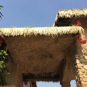 Grace91776149's tweet image. Supply Synthetic Thatch panel (Bali leaf, Palm leaf, African Reed leaf) For Roof, Tiki Hut, Palapa, Cottage, Resort, made of PE/HDPE , 10-20 years' warranty, anti-uv, anti-mildew, anti-wind, fireproof: CLASS A/UL-94 V0/B1. #syntheticthatch #artificialthatch