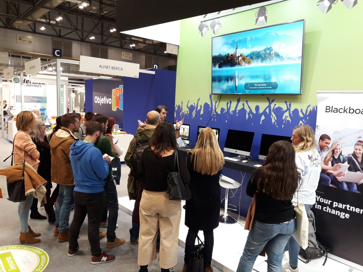 elearning_media's tweet photo. ¿Estás hoy en #SIMOEDU19? Pásate por nuestro stand 6B06 y descubre todo un Festival de Soluciones #eLearning para tu institución. Somos partners oficiales de @Blackboard, @Kaltura, @labster, @IntelliBoardnet y @Turnitin ¡Nos vemos en @SIMOEDU_ ! #eLearningmediarocks 🤘 https://t.co/AoKblZbJGg