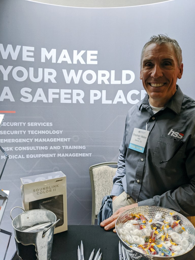 ERRN2729's tweet photo. Stop by @HSS_EMSolutions and see Steve for the amazing opportunities with HSS trainings and register for a Bose SoundLink #AHEPP2019 (balloon animal optional) https://t.co/4l4IRfas5Q