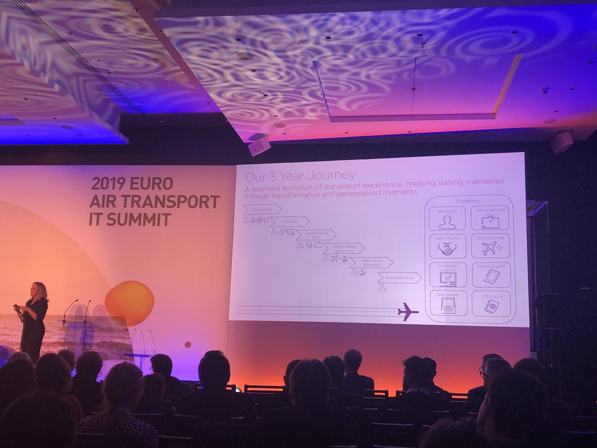 bverbaero's tweet photo. Virgin’s #virginatlantic Julie Dilloway Knapp explaining how by mixing the right technology ingredients, with the physical chemistry of empowered staff, helps creates an amazing passenger experience (NPS 50) @SITAonline #SITAEUROITSummit https://t.co/Vm2WN3kPSy