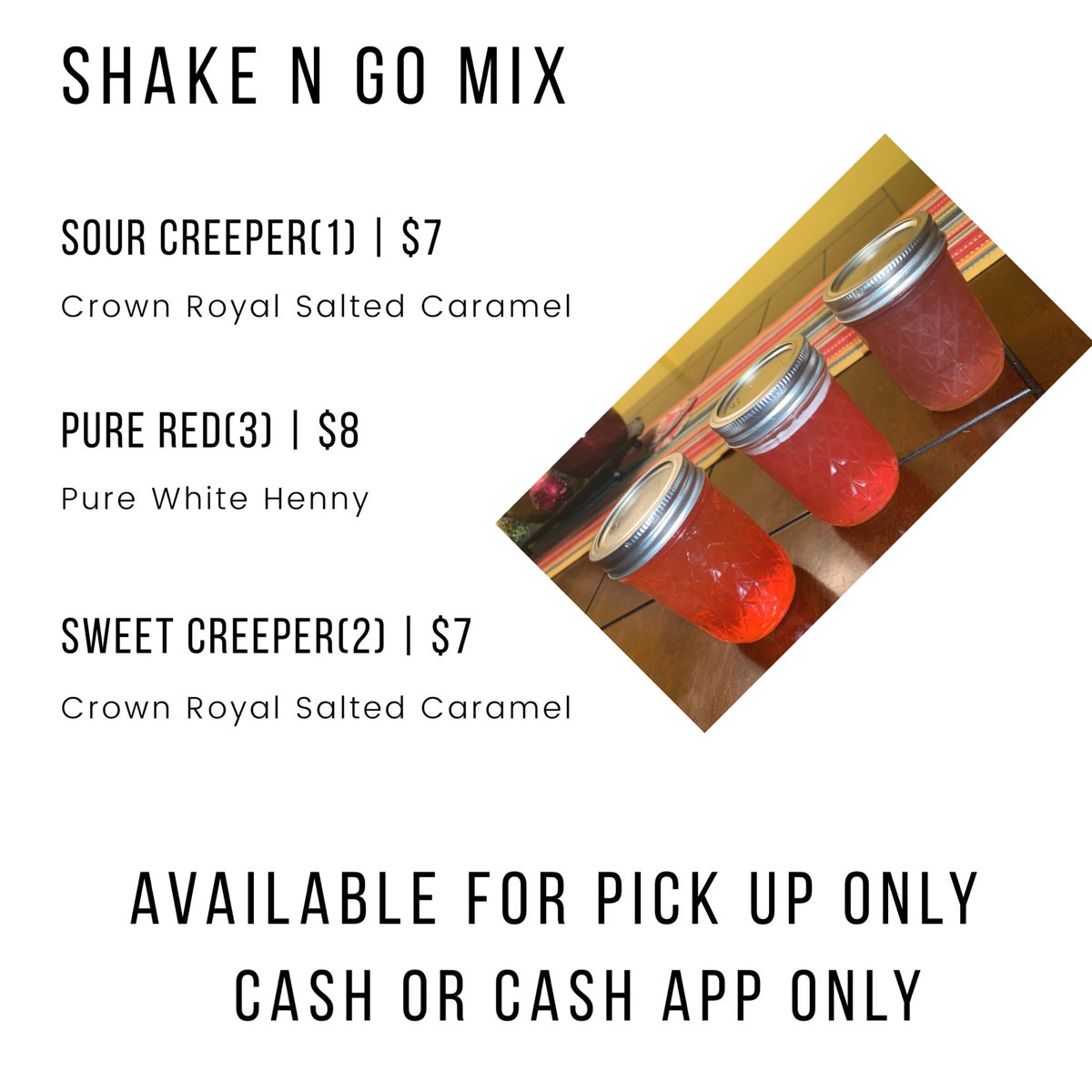 KDdaBabe's tweet photo. ๐ฃ Itโs litty Tuesday ๐ฅณ . So letโs get litty ๐คช๐ฅ #MiniMargaritas #TequilaTuesday #ShakeNGoMix #LittyTuesday
๐Place your order now, only available for pick up TODAY โผ๏ธ https://t.co/uwrCI5zLAk