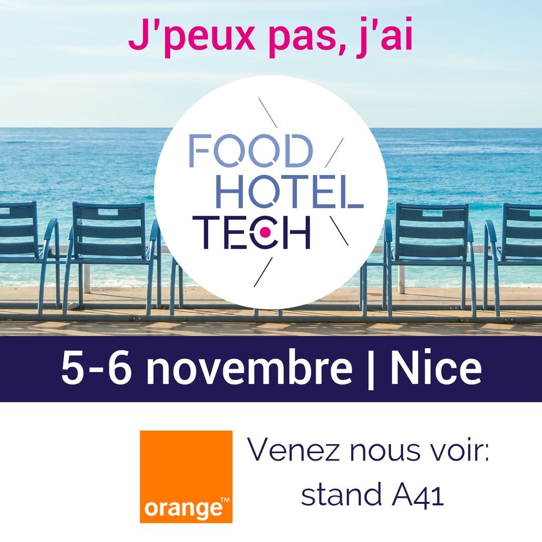 remy_mtn's tweet photo. #OrangeProSudEst stand A41 jusqu'à demain @foodhoteltech belle affluence sur le #FHTMediterranee ✨😉👏🏻 des visiteurs dans les allées et aux conférences ! @delattre_fd @OrangePACA @OrangePro @Multicanal_Pro https://t.co/bJROjhNjbj