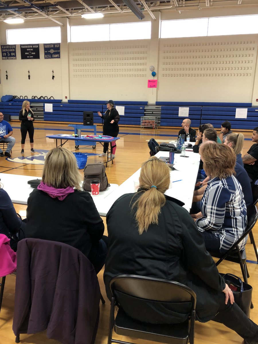 HHS_bluetide's tweet photo. Harrison High School teachers full day training. Learning to be even more Future Ready by rethinking our use of space and time. #BTFutureReady @FutureReady @FRSNewJersey https://t.co/w8jATCsK45