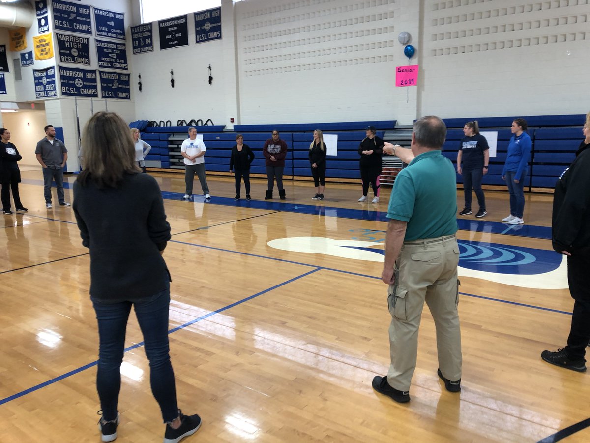 HHS_bluetide's tweet photo. Harrison High School teachers full day training. Learning to be even more Future Ready by rethinking our use of space and time. #BTFutureReady @FutureReady @FRSNewJersey https://t.co/w8jATCsK45