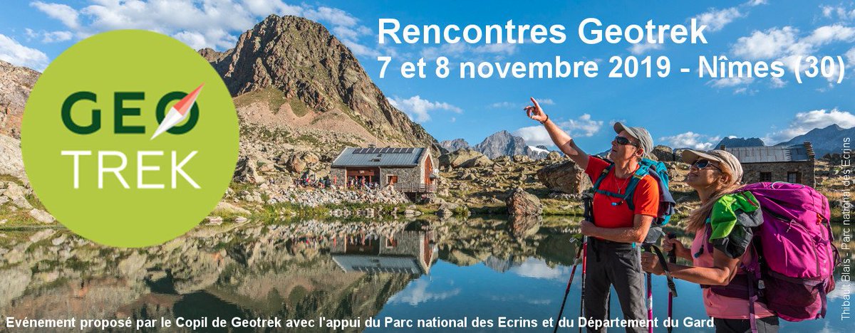 Inno_3's tweet photo. Les Rencontres utilisateurs @GeotrekCom auront lieu les 7 & 8 Novembre à Nîmes !
@__bjean__ interviendra ce jeudi 7/11 à 11h45 pour parler projets #OpenSource et modèles économiques : comment conjuguer valorisation et pérennité
🏕️Le programme : https://t.co/ECsvcudi4a https://t.co/pjKxD4xd0K