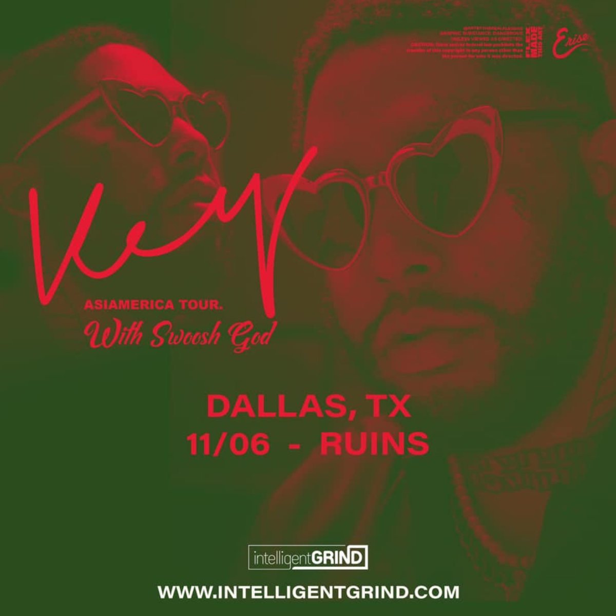 riveraroland_'s tweet photo. Tomorrow night! @FATMANKEY @swooshgod @killregal get your tickets before they sell out 🎫 [ https://t.co/Q9m9zDNJuL ] #intelligentgrind https://t.co/wyBna4jzGR
