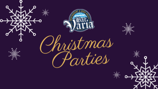 bar_varia's tweet photo. Whether you’re celebrating big or small, Bar Varia’s #ChristmasParty Nights will be a night to remember. Offering 2 Courses at £19.95pp or 3 Courses at £24.95pp including a welcome cocktail in #Glasgow’s only Ice Bar. 
Contact us on 0141 885 7081 or salesenquiries@snowfactor.com. https://t.co/RfsSkFggJi