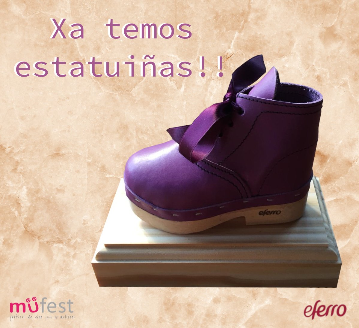 IvMufest's tweet photo. Primeira colaboración do MUFEST: a zoqueira galega internacionalmente coñecida Elena Ferro!!
Ela, de forma altruísta, deseñou en exclusiva as estatuíñas para a IV Edición do festival. 
Nós non podemos estar máis felices de contar coa súa aportación!
#zocas #eferro #mufest #women https://t.co/uqUnK9V3US