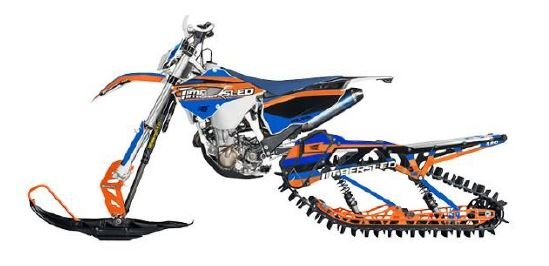 WebsterCoRecord's tweet photo. Do you have a snowdog or off road motorcycle with skis as pictured?  Neither machine can be used on public trails or land but with an @iowadnr ICE PERMIT these can be used on public ice. https://t.co/jMC2x0621H