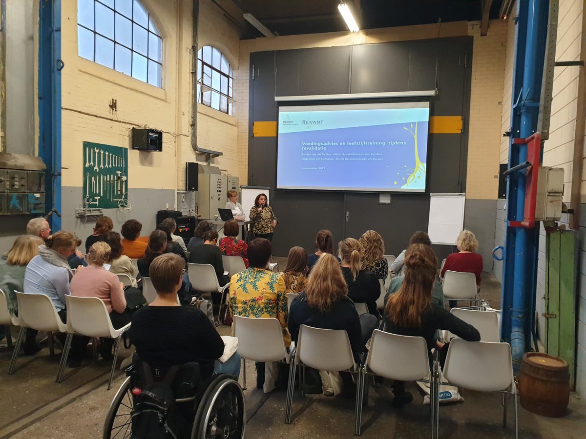 Voedingsadvies en leefstijltraining tijdens revalidatie. #deelsessie #NVDcongres #dietist