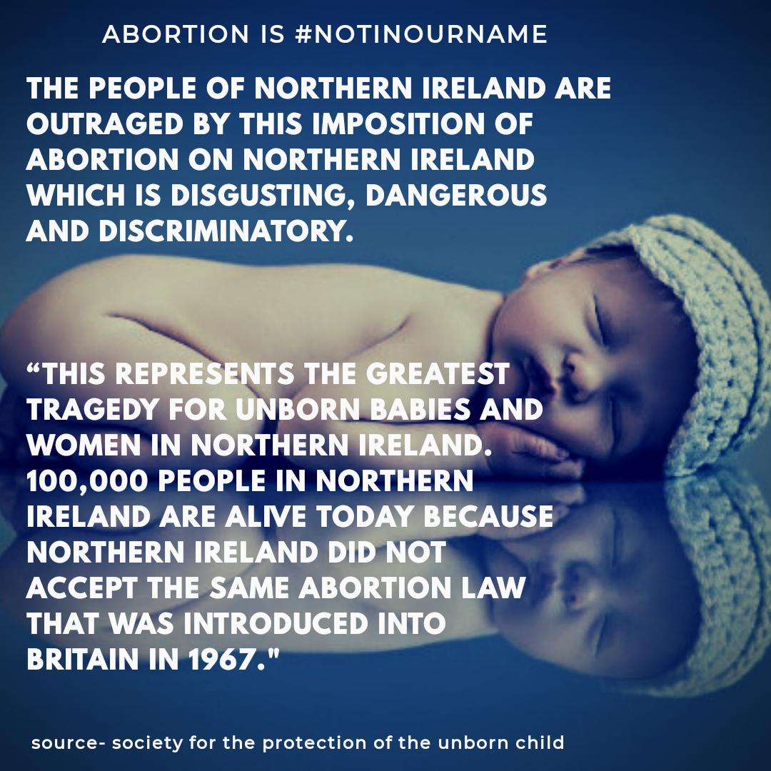 RockofLifeNI's tweet photo. https://t.co/7SzzPzGC1u
#notinourname #NOT4NI #TheNorthisProLife #WestandforLife #FightBackCampaign https://t.co/UJByYKD3XW