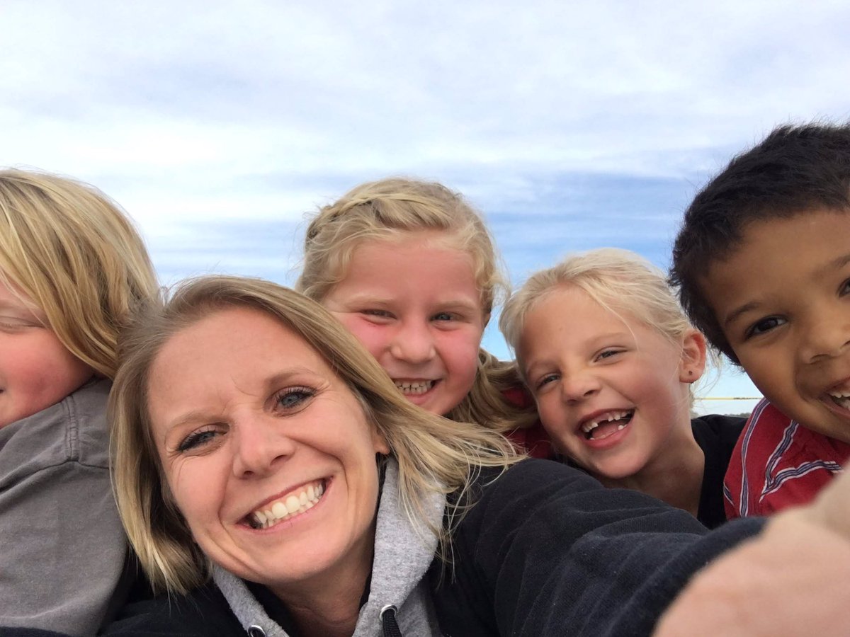 My whys! My own girls are my why and so are my students! Love making memories as we learn. That is my why!! #NPElementarygratitudechallenge #HuskyNProud