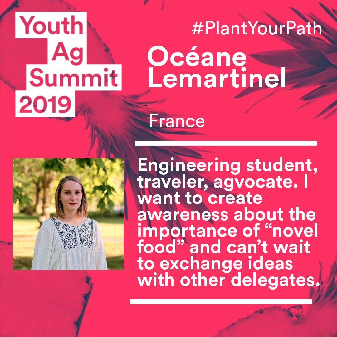 Bayer_FR's tweet photo. [#YouthAgSummit] Le sommet mondial des jeunes leaders en #agriculture se déroule en ce moment au Brésil. Alice, Océane et @ThomasMillet159 sont les 3 délégués qui représentent la 🇫🇷. Suivez l'événement en direct via @YouthAgSummit https://t.co/uFmdoOb8Y6