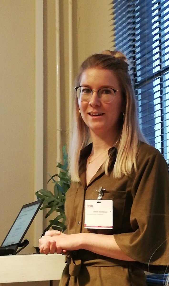 'Oudere migranten zeer geïnteresseerd in gezondheid en voeding, maar weinig vaardigheden en kennis. En veel invloed van sociale omgeving'. Elvera Overdevest over PROMIO over ondervoeding bij migranten. #NVDcongres #diëtist