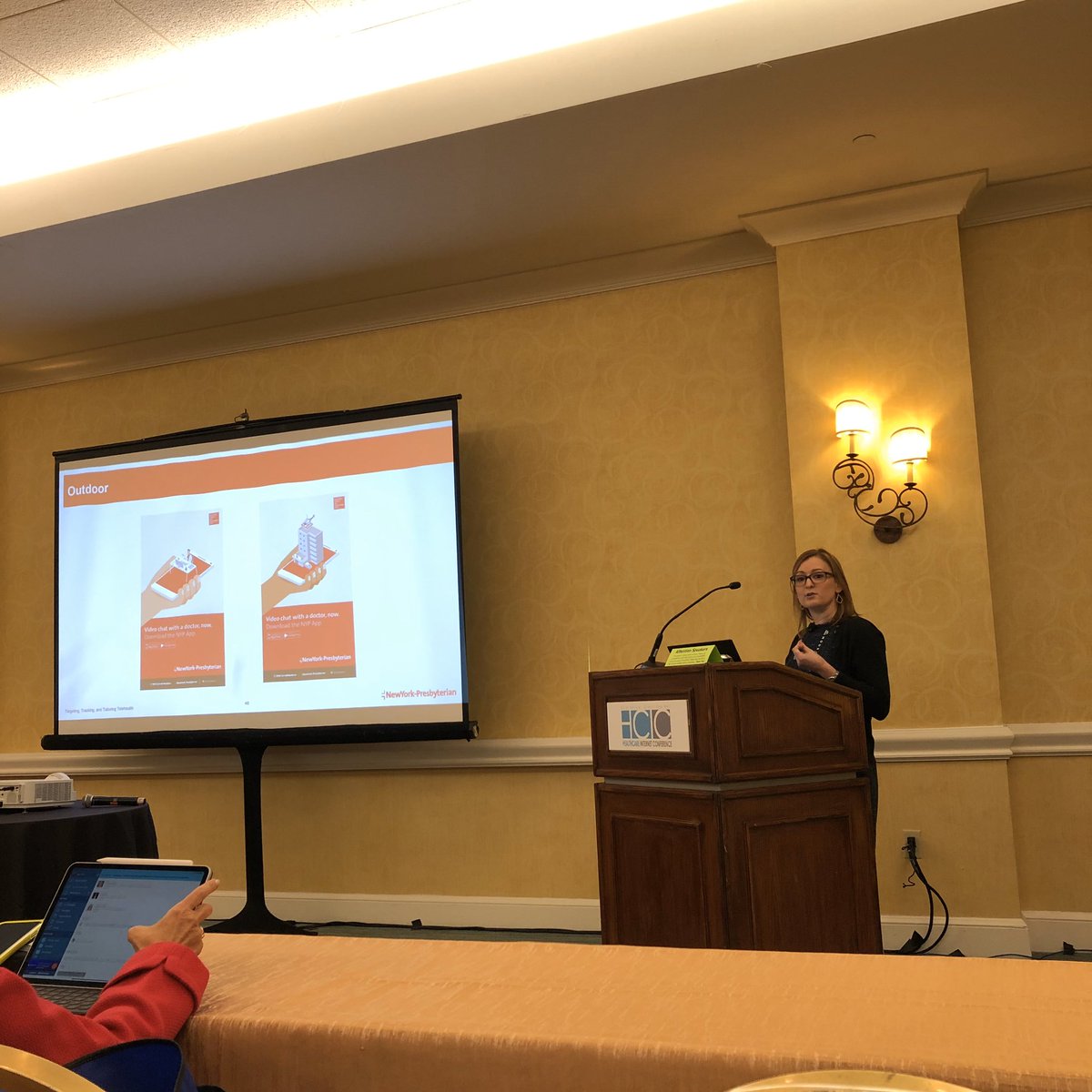 Say hi to Kati, Matt, and Alaina from Seiden at #HCIC19 ask about how to promote your hospital’s telehealth services, just like Seiden did for <a href="/nyphospital/">NewYork-Presbyterian</a> #digitalmarketing #telehealth #amWell #healthcaremarketing