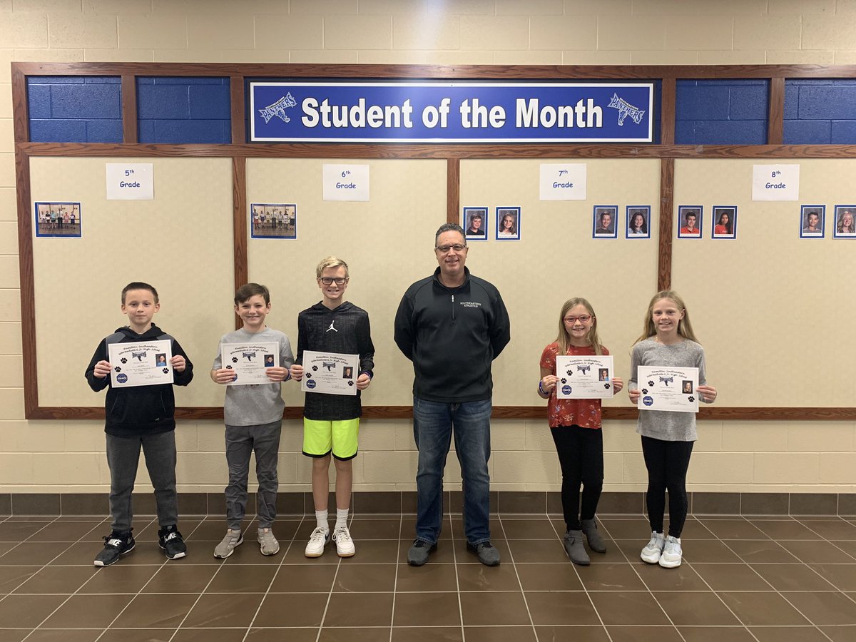 HJHPanthers's tweet photo. Congrats to the HIJH 5th grade Panther Students of the Week! @HJHPanthers https://t.co/OgrBFfzVy8