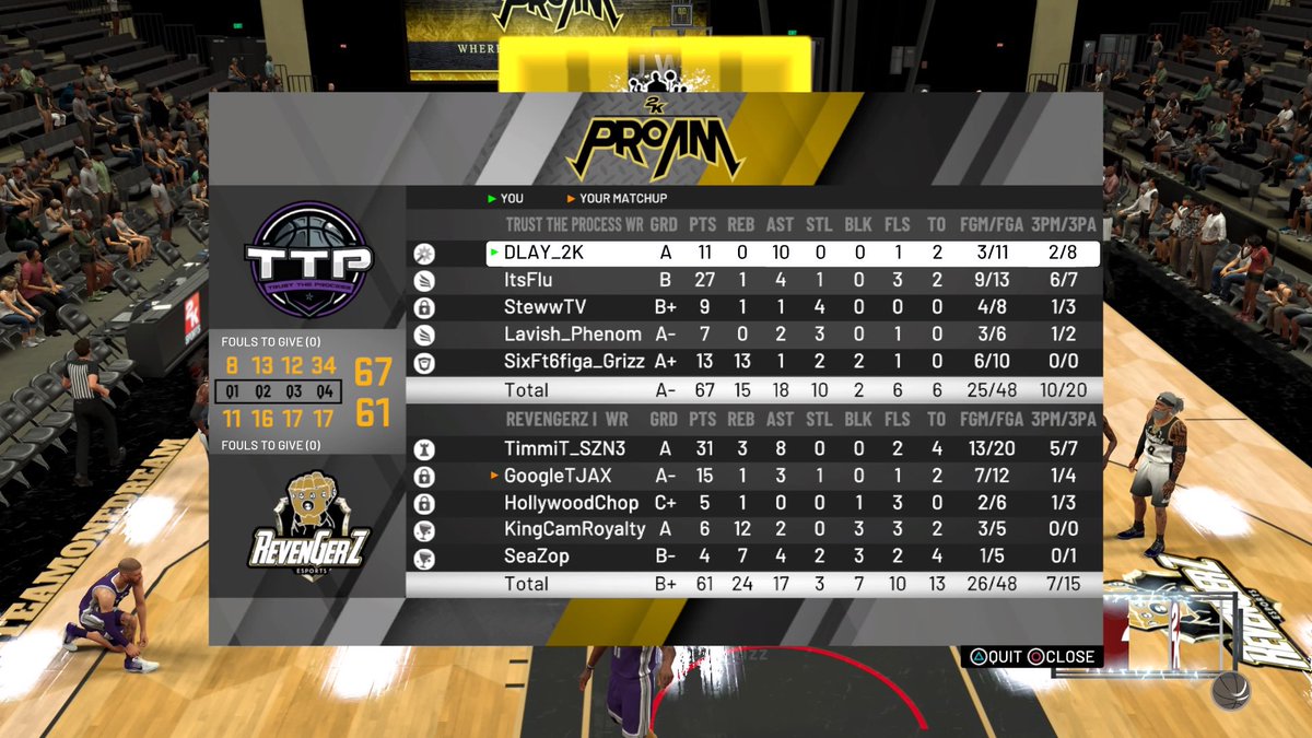TTP2K21's tweet photo. Round 1 @WRproamleague playoffs ✔️

GG @RevengerZ2K 

@youFamousEnough @2kCompGames https://t.co/5efs7QyHIr