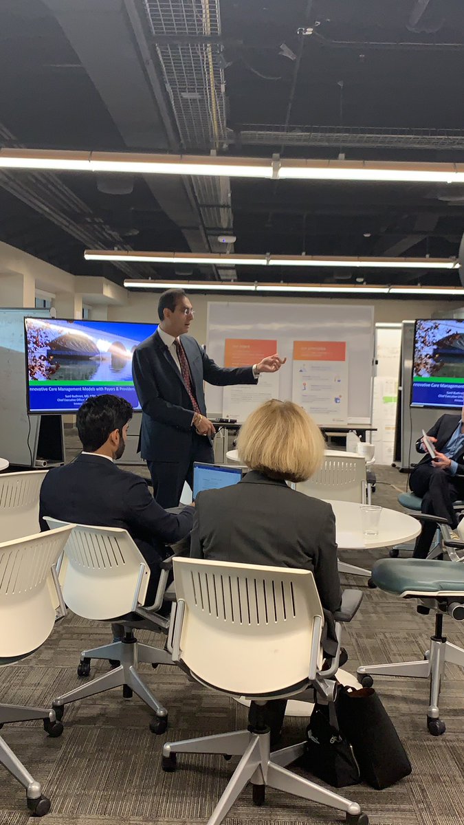 Doctor and CEO/CMO of Innovation Health, Dr.Sunil Budhrani speaking on The Future of Healthcare and Disrupting Care Models #SibleyInnovationWeek #InnovationWeek