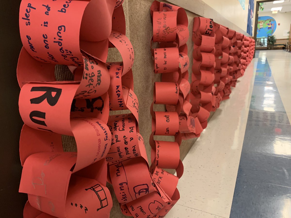 Love reading these student and teacher goals for having healthier minds and bodies this year!