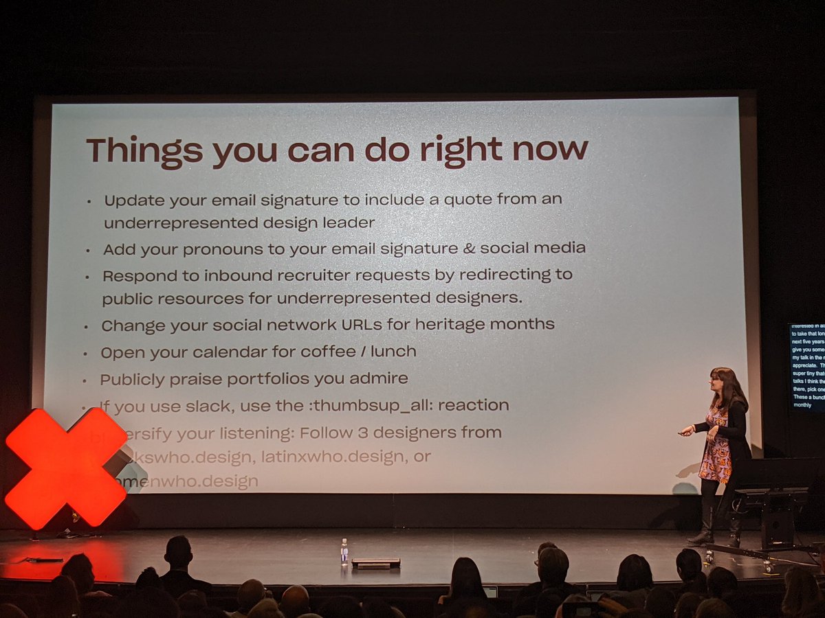 femkesvs's tweet image. It doesn&apos;t have to take years to make a difference. Here&apos;s a list of easy things you can do right now to show support for diversity and inclusion from @jenna at @DropboxDesign  #wearedesignx