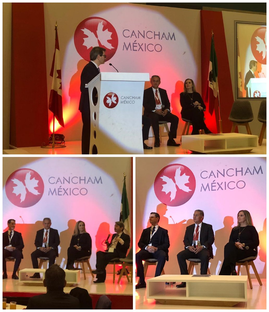 FAMultiLatin's tweet photo. Risk Management del Bajío: Nuevas Amenazas y Soluciones.
@DavidARobillard Pte. del Comité de Risk Management acompañado de los expertos: José Luis Pichardo de @Bombardier, James Sinclair - @Control_Risks y Ma.Teresa Septien - @AFIMACGlobal
#CMD2019 de la @CanChamMx https://t.co/AhYFW5j5km