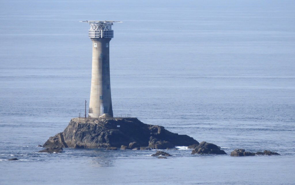 Longships Lighthouse off Land’s End. Taken October half term. #Cornwall #Lighthouse <a href="/ThePhotoHour/">#ThePhotoHour</a>