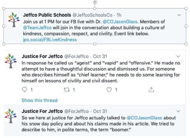 NotJeffcoJason's tweet image. Take this, you vapid #Jeffco ingrates...See how right before your eyes Tammy the Sorceress is conjuring a powerful spin spell that will crush your pitiful insolent rebellion! #TeamJeffco #edcolo #copolitics #k12