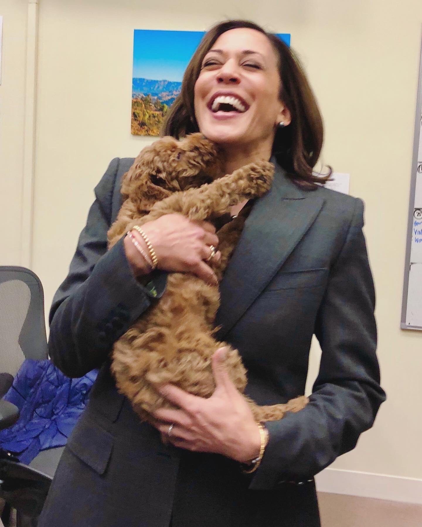 Vice President Kamala Harris on X: “Met our newest pawlicy advisor 