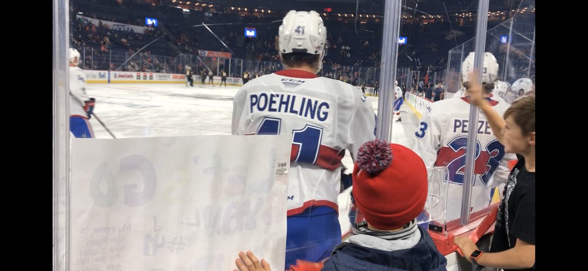 Barbotte_QC's tweet photo. @RocketLaval When our little Ryan met his new idol @LilUziPoehlss. Sparkles on his eyes #whenryanmetryan #GoRocket https://t.co/4qY9v5V5Bm