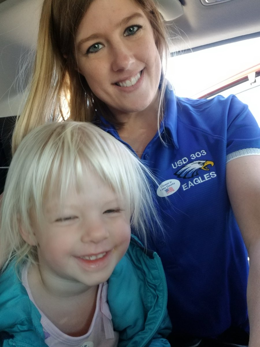 I had a voting buddy today! <a href="/USD303/">USD 303 - Ness City</a>