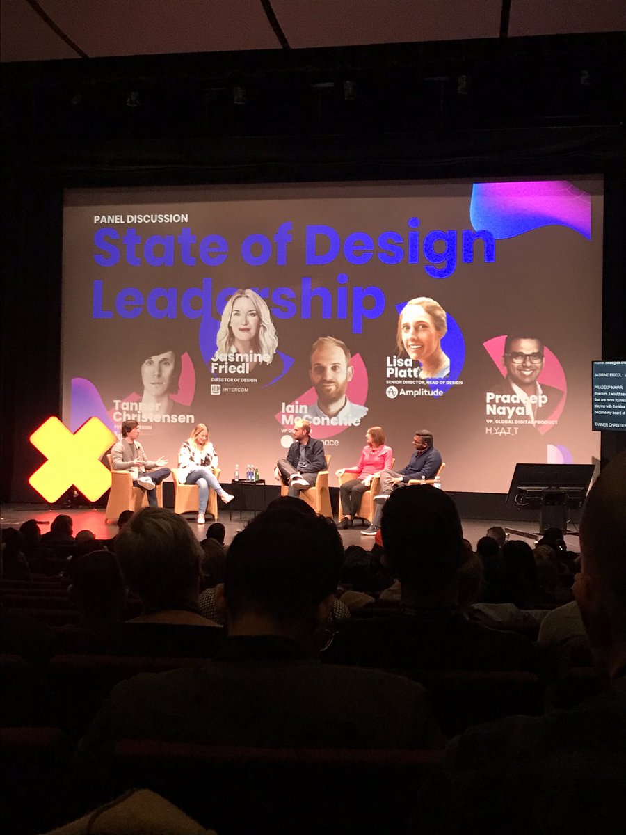 SamBrennand's tweet image. Chatting about building a personal board of directors as a way for design leaders to continuously learn and adapt #WeAreDesignx