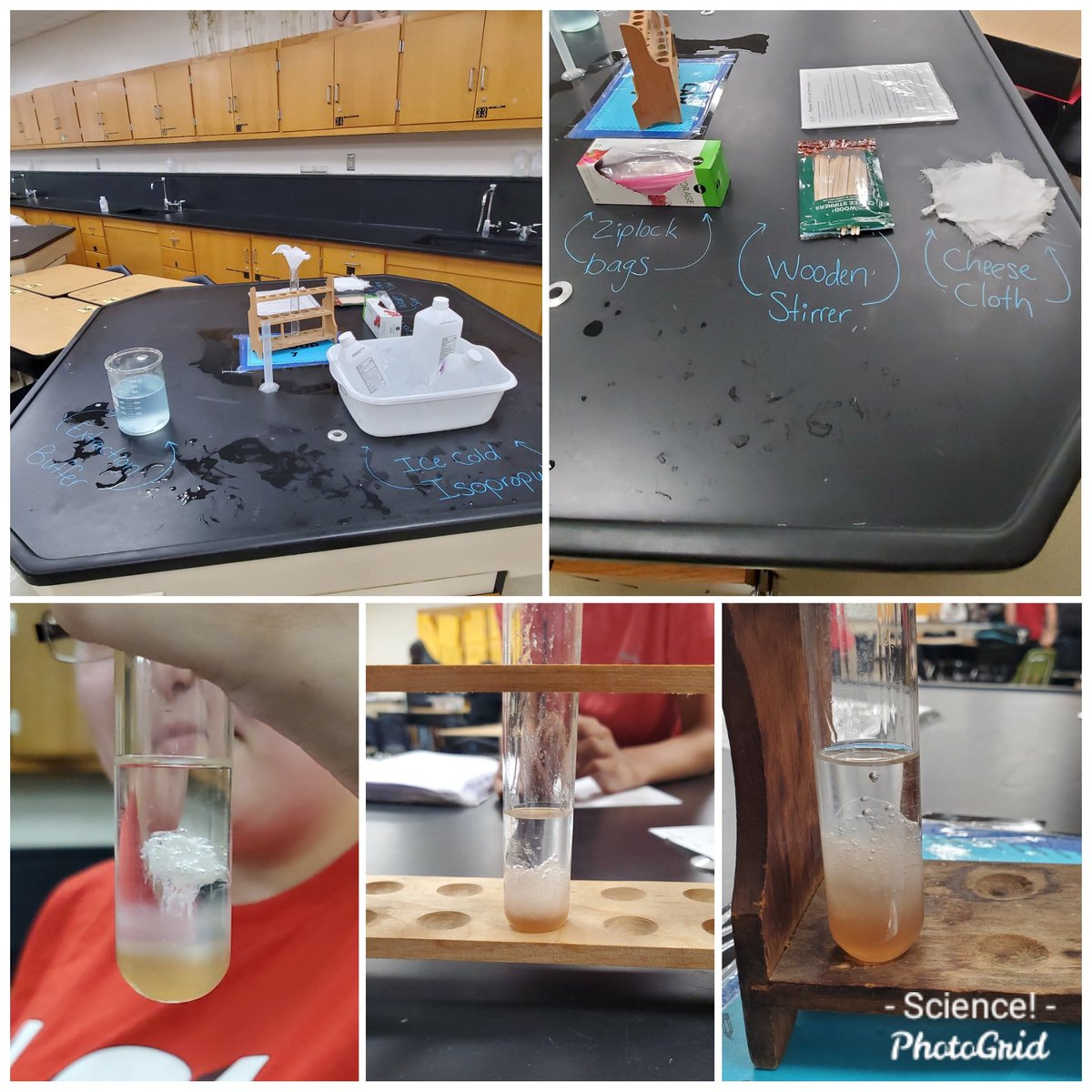 teach_me24's tweet image. Today my Bio students extracted DNA from bananas! Loved the look on their faces when it dawned on them that all their food has DNA 🙂😂. #tkanatomy #tkbio #scienceteacher #highschoolscience #iteachscience  #teachertwitter #biologyteacher