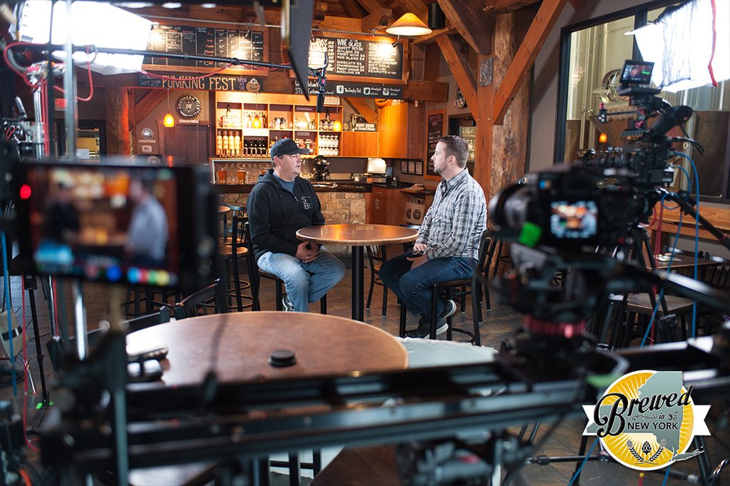 MagicWig's tweet photo. #behindthescenes with @supercasz interviewing @stbcbeer founder Phin DeMink for our series @BrewedInNY 

Full episode: https://t.co/RkAEE9leVD

Photo credit: Stephen Ross

#craftbeer #beer #iloveny #thinknydrinkny https://t.co/V2poCgNTSA