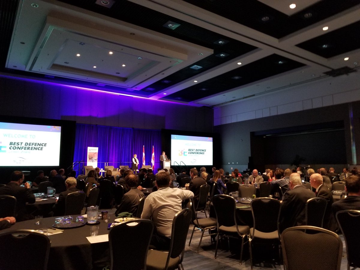 aversan_inc's tweet photo. Great first day at the #BestDefenceConference in London, Ontario. https://t.co/WeXlYv21rm