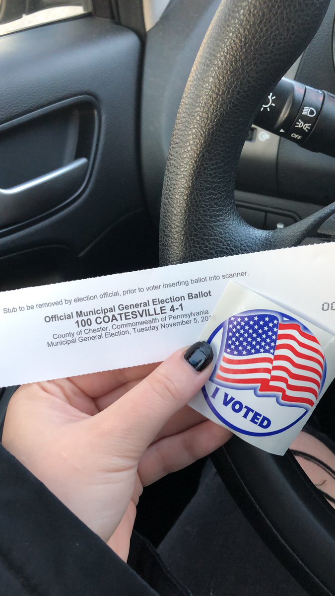 HermanKimmy's tweet photo. Just voted! #swo332 https://t.co/NK4rcW7X7a