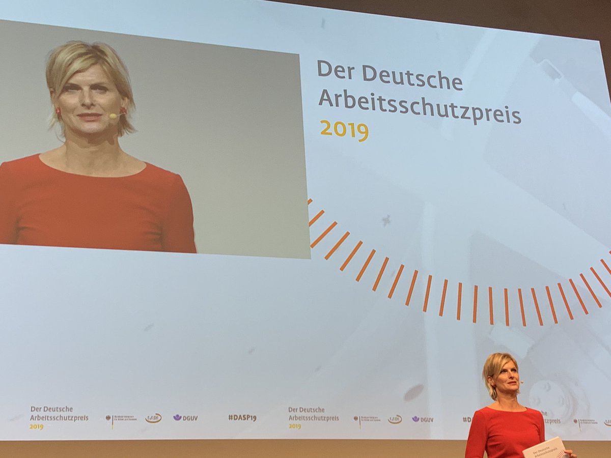 povill's tweet image. Heute für Sicherheit und Gesundheit bei der Arbeit der Deutsche Arbeitsschutzpreis #dasp19