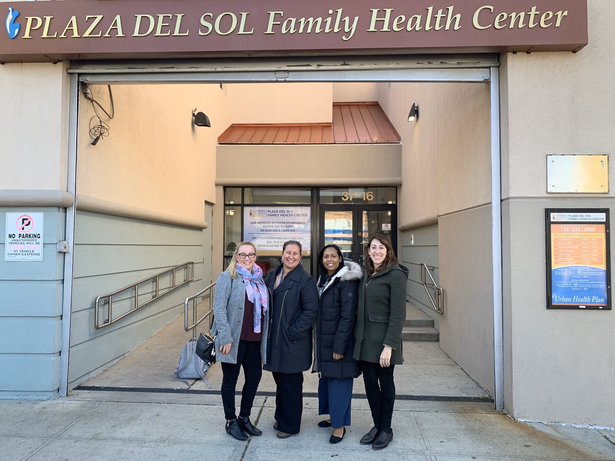 Un día increíble visitando el centro de salud Plaza Del Sol <a href="/Urbanhealthplan/">Urban Health Plan</a> en #Corona #Queens Qué experiencia ser bienvenida y escuchar su historia! Muchísimas gracias!!! #ValueCHCs #MakeCommunityHealthPrimary #SisterCHC