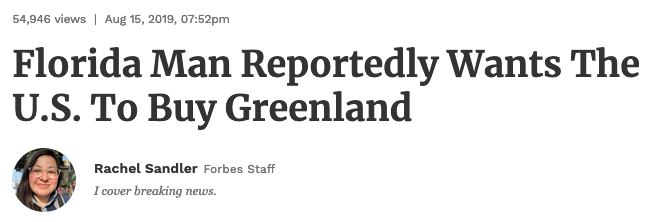 TheDailyShow's tweet image. We made a browser extension that turns "Trump" into "Florida Man" and suddenly the world makes more sense. 

Download here: MakeTrumpFloridaMan.com