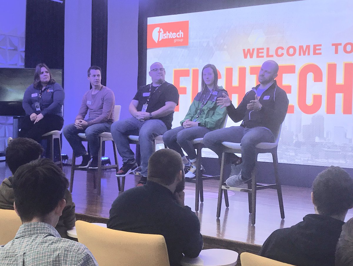 FishtechGroup's tweet image. We had another great afternoon sharing our &apos;road to cyber&apos; stories with a fantastic group of #CyberPatriots from #SummitTechnologyAcademy. Our in-house STA grads loved welcoming their peers. @sta.lsr7