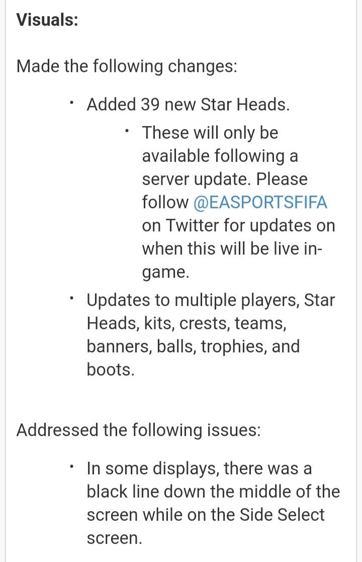 Career Mode Insider On Twitter New Fifa20 Title Update It Is