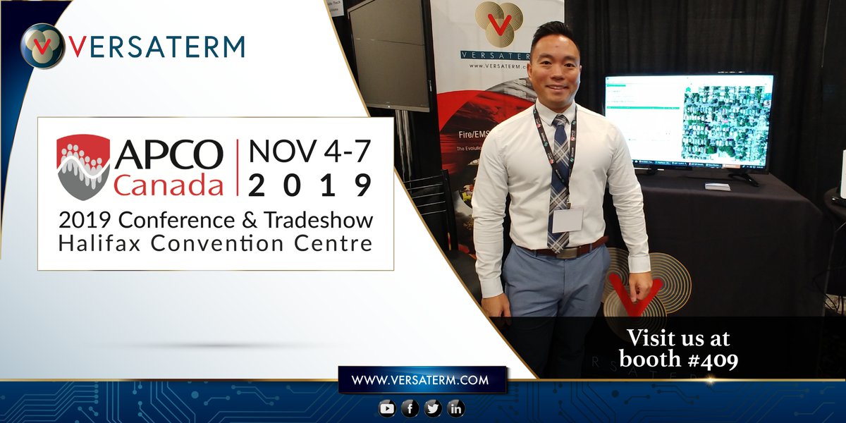 VersatermInc's tweet image. Great to see old friends and familiar faces at #APCOCAN2019! If you’re at the event, drop by booth #409 and see what’s new in #PublicSafetyTech! @APCOCanada