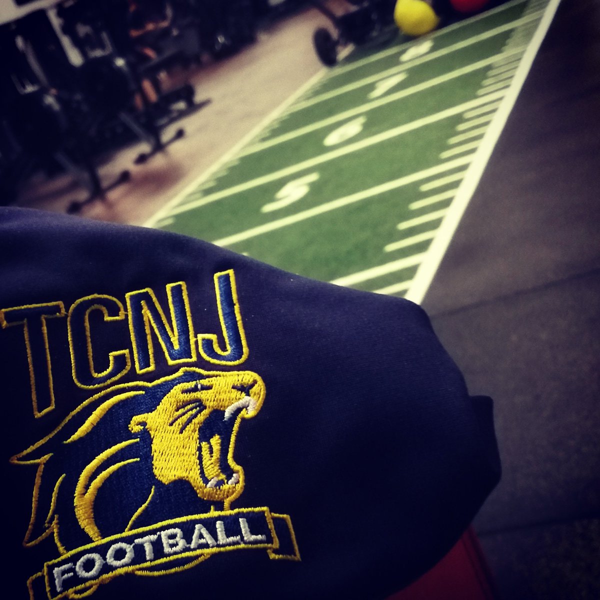 mcholdorf's tweet photo. ... #workout #gym #tcnj #tcnjfootball #overthepond #loosethefat #football https://t.co/ytEb2Ba5cx