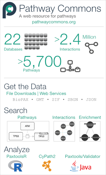 Version 12 of Pathway Commons is online! Over 5 700 pathways, 2.4 million interactions from 22 sources. #pathways pathwaycommons.org