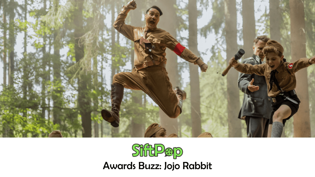 siftpop's tweet photo. #JojoRabbit has made a-lot of controversy buzz but will it make the leap to #Oscarsbuzz ? Shane Conto is here with all the categories Jojo could be nominated for and potentially win. #TaikaWaititi #ScarlettJohansson #SamRockwell https://t.co/8Fb7vJvGc4 https://t.co/fxWTKcH85T